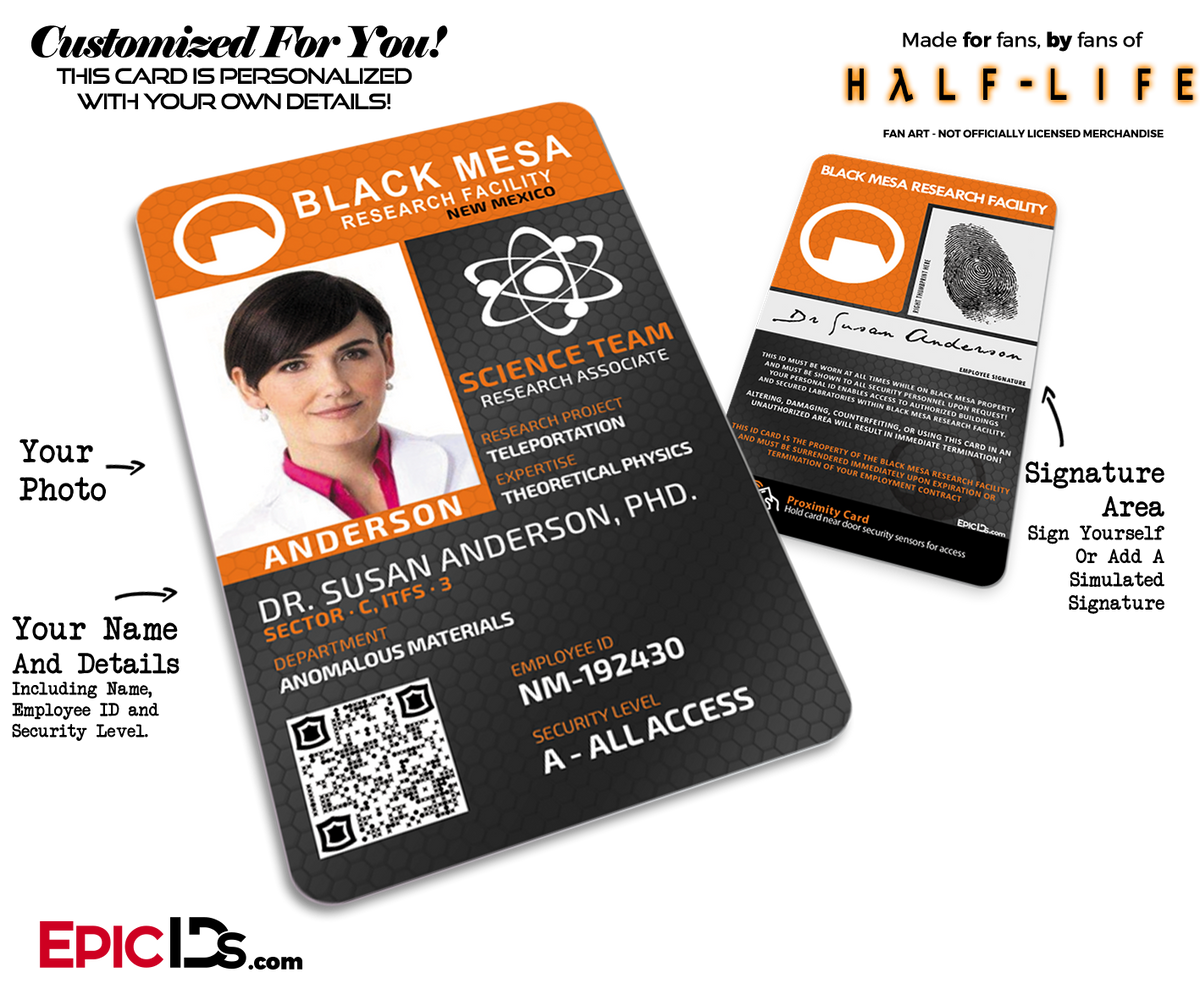 ID Badge Designs – Midas Touch Creative LLC